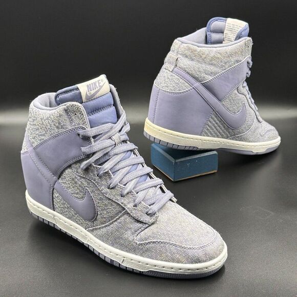 Wmns Nike Dunk Sky High Wedge TXT 'Iron Purple' - Picture 5 of 10